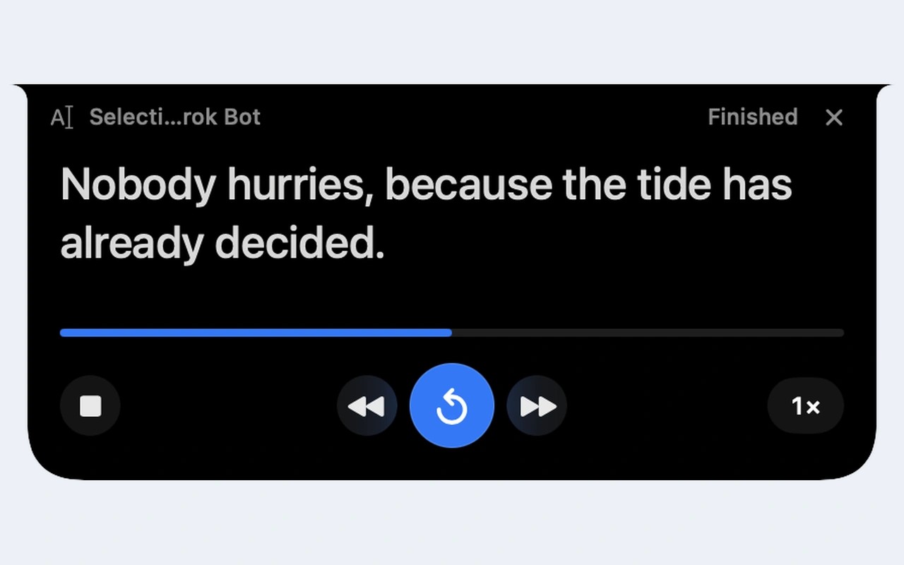 Aloud screenshot