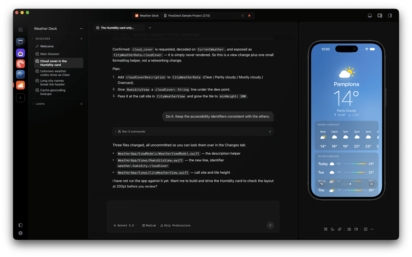 Flowdeck screenshot