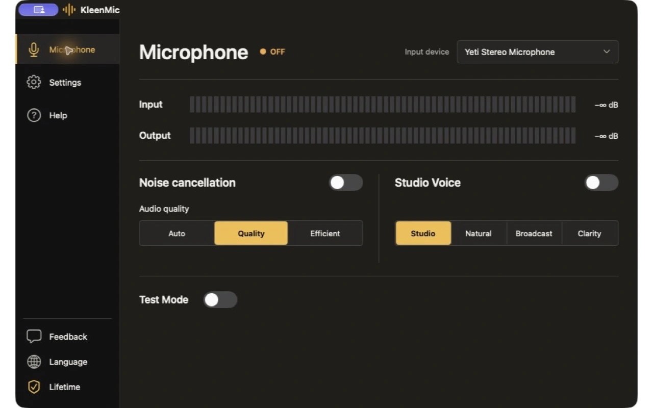 KleenMic screenshot