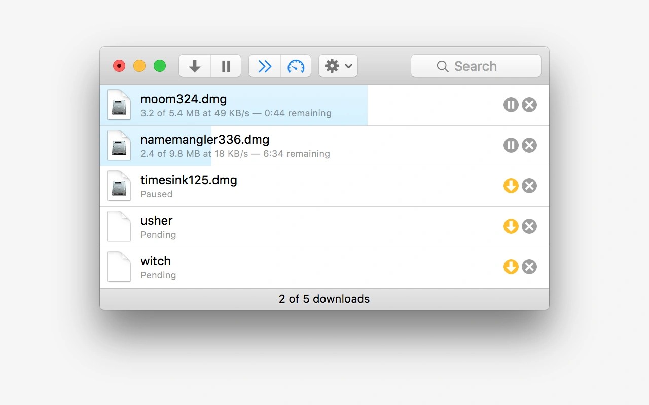 Leech screenshot
