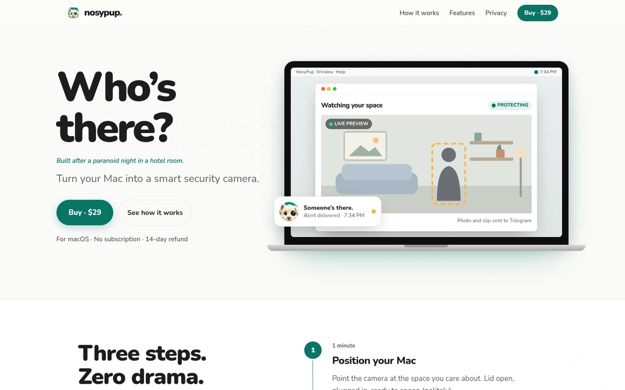 NosyPup screenshot