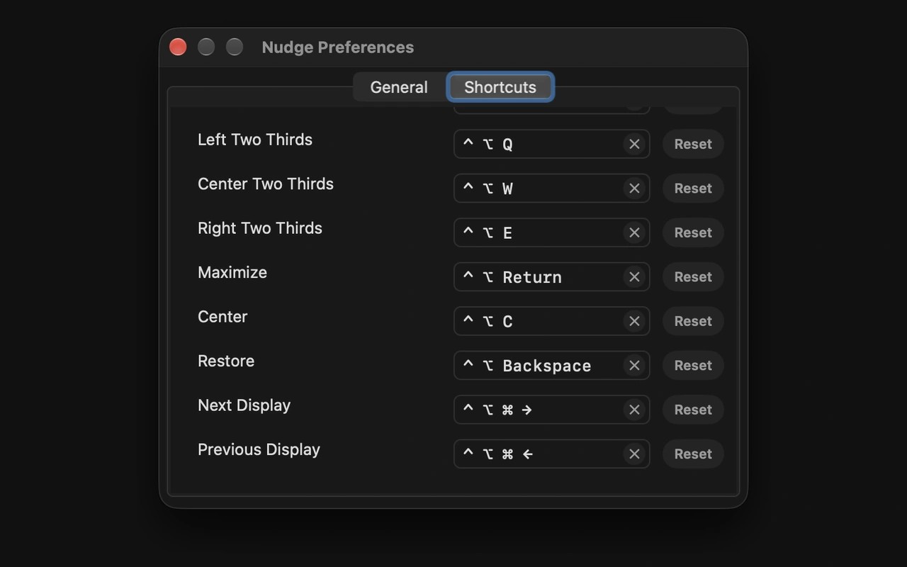 Nudge screenshot