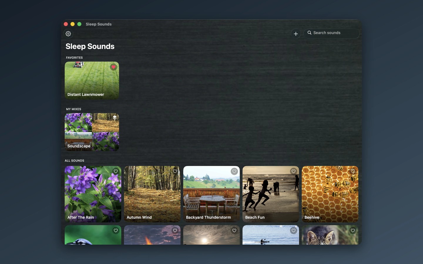 Sleep Sounds screenshot