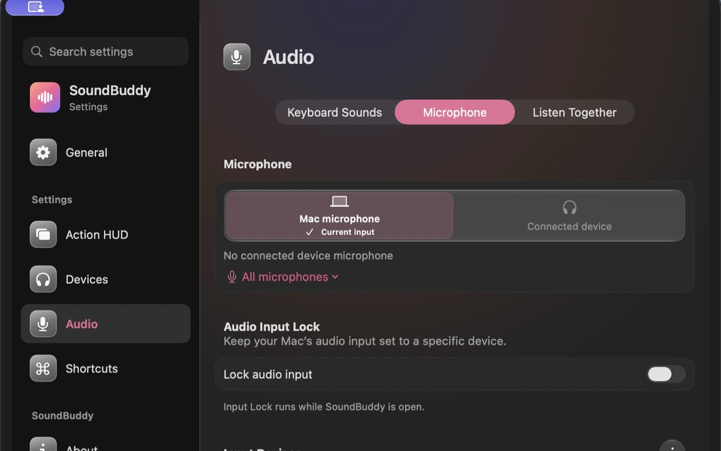 SoundBuddy screenshot